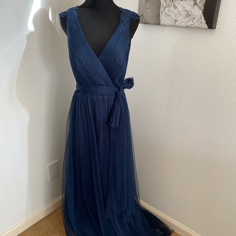 Anthropologie BHLDN Midnight Blue Prom/Bridesmaid